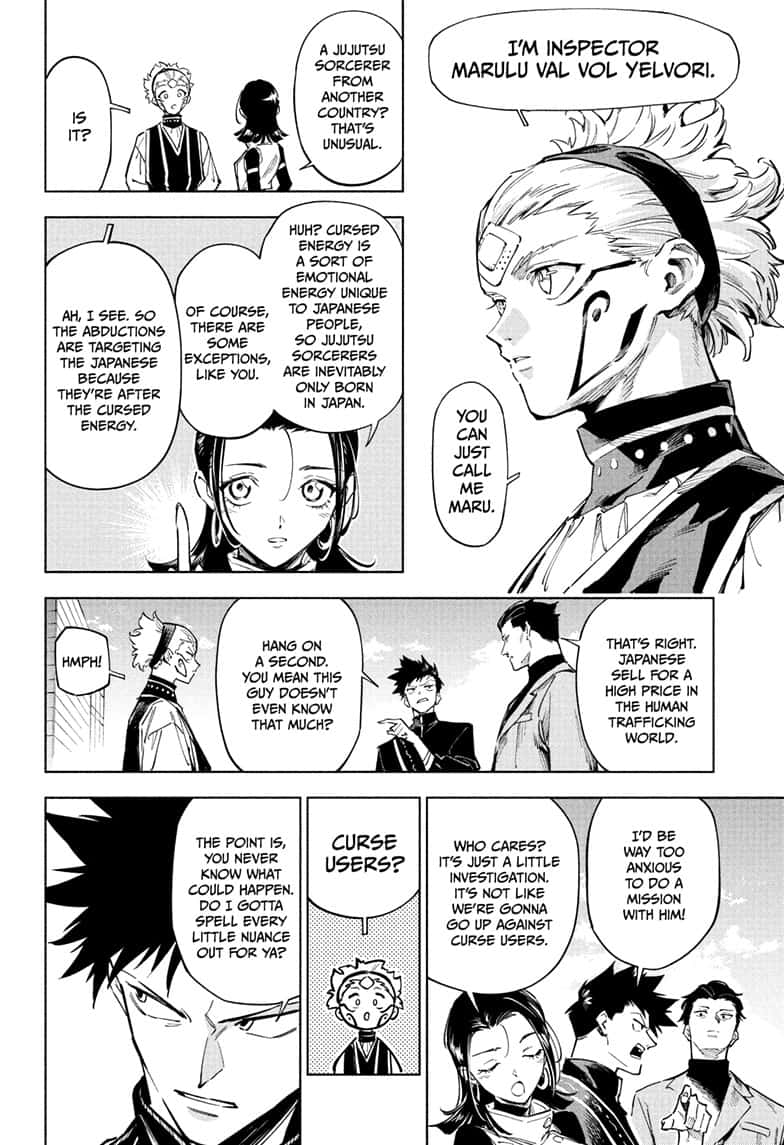 Jujutsu Kaisen Modulo Manga Chapter 1 page 11 - Special Grade Incident scene