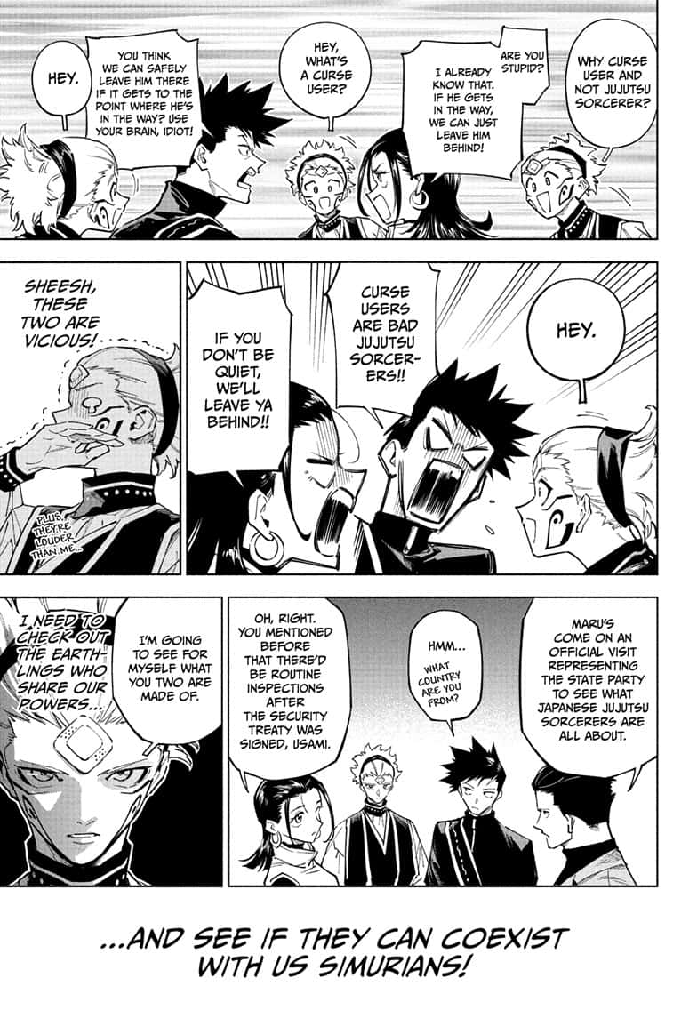 Jujutsu Kaisen Modulo Manga Chapter 1 page 12 - Special Grade Incident scene