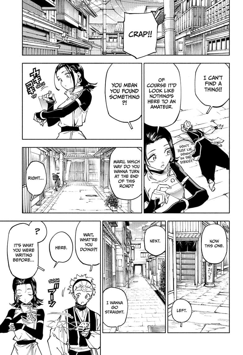 Jujutsu Kaisen Modulo Manga Chapter 1 page 18 - Special Grade Incident scene