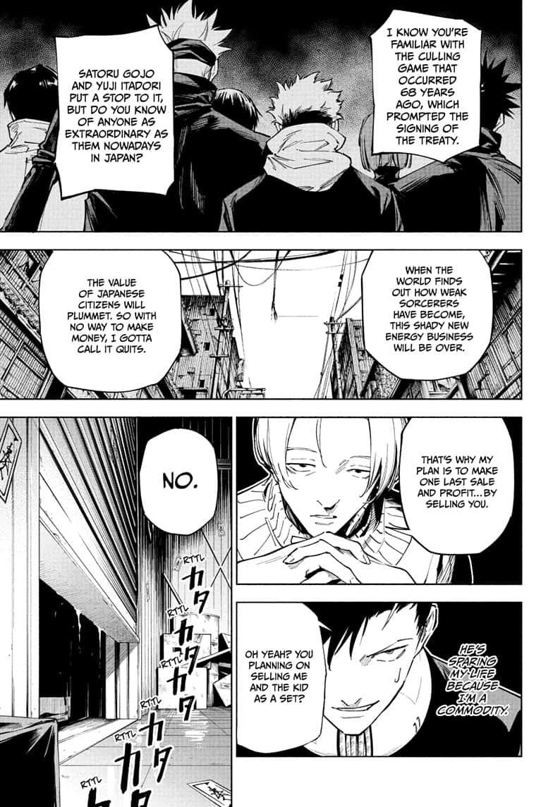 Jujutsu Kaisen Modulo Manga Chapter 1 page 34 - Special Grade Incident scene