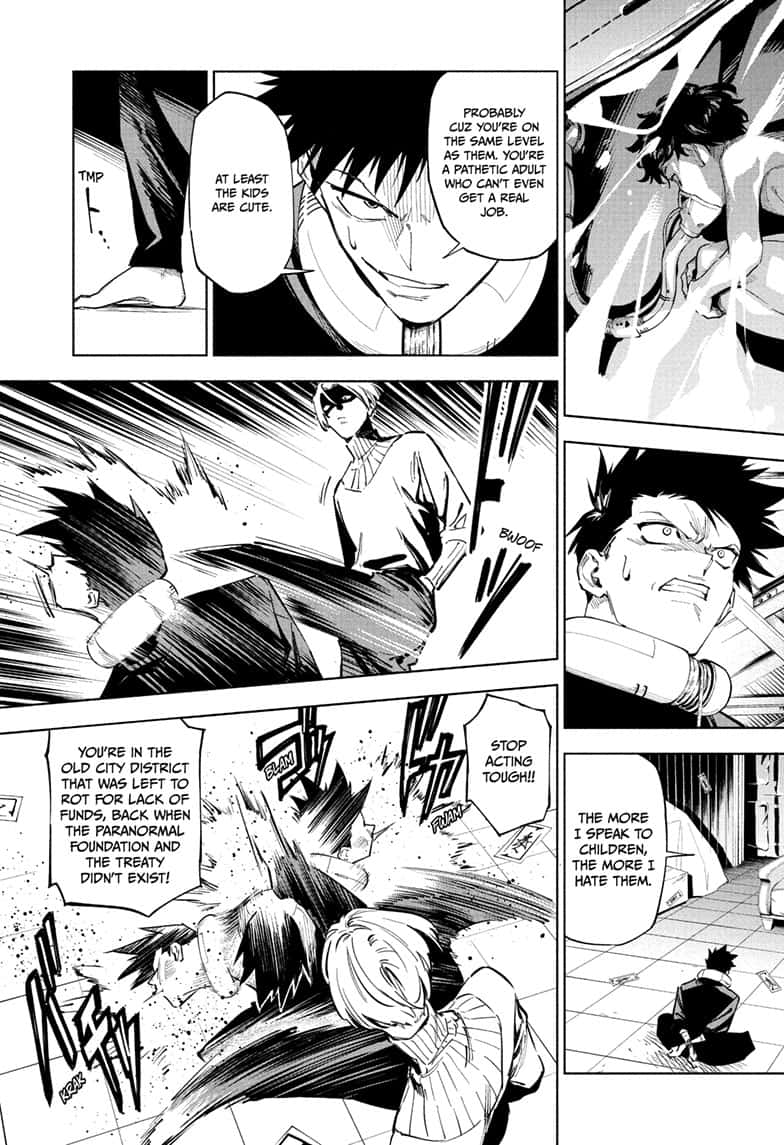 Jujutsu Kaisen Modulo Manga Chapter 1 page 36 - Special Grade Incident scene