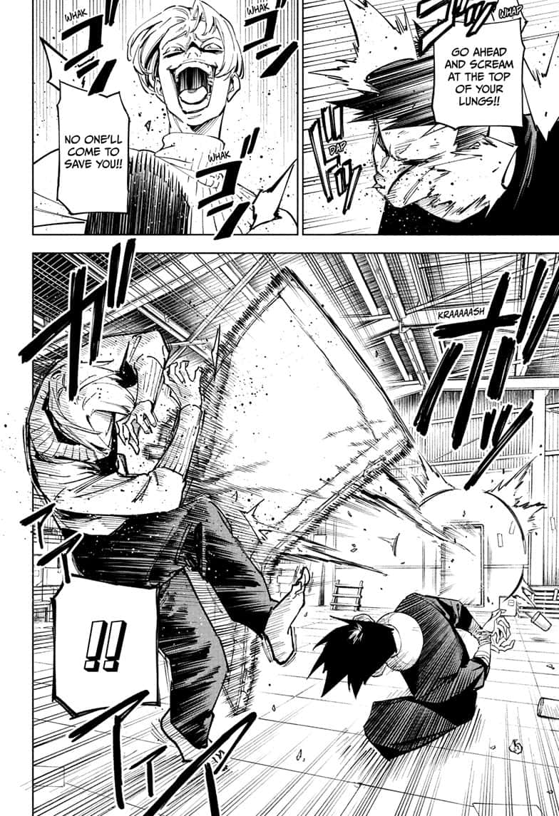 Jujutsu Kaisen Modulo Manga Chapter 1 page 37 - Special Grade Incident scene