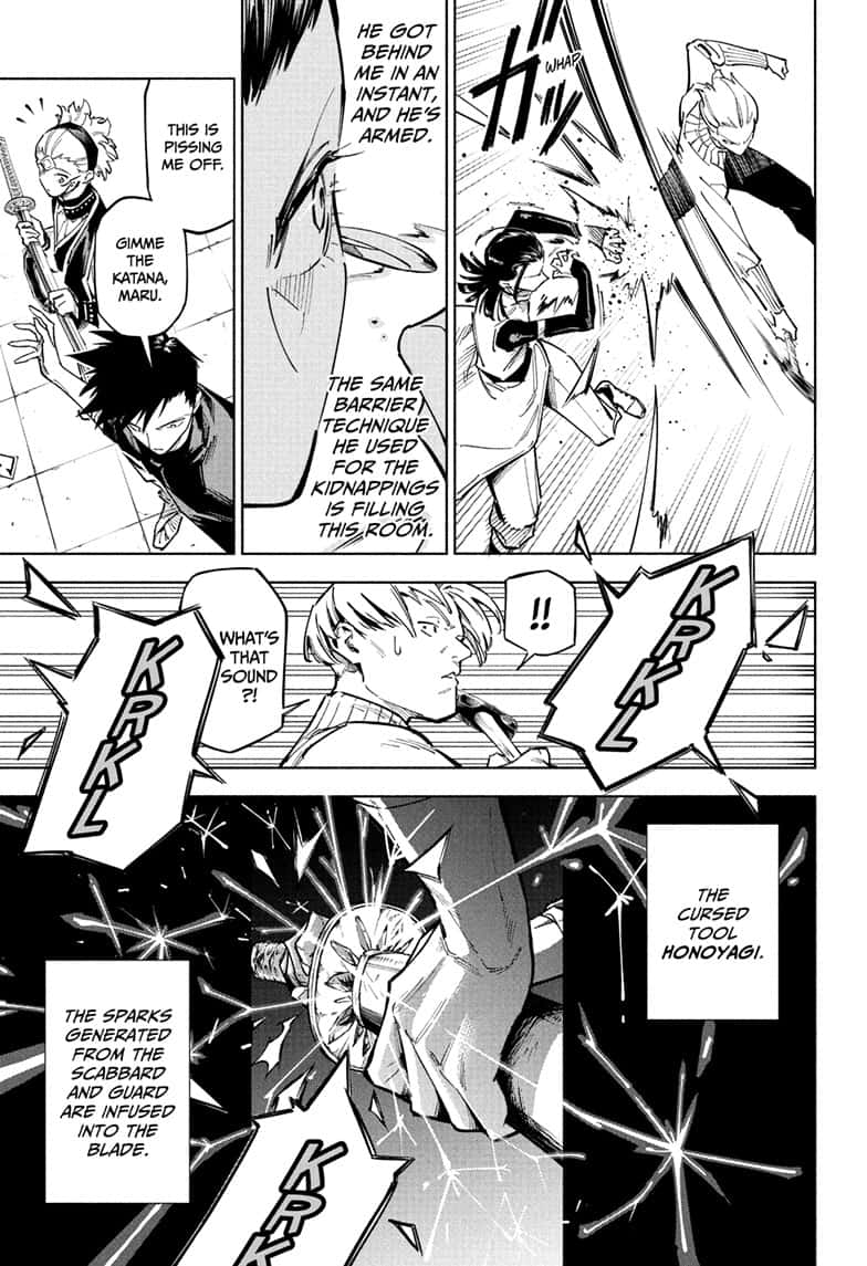 Jujutsu Kaisen Modulo Manga Chapter 1 page 44 - Special Grade Incident scene