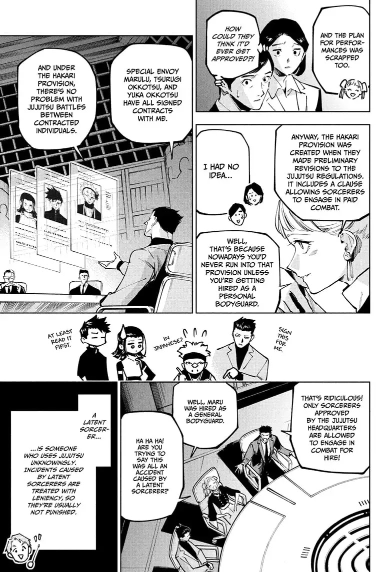 Jujutsu Kaisen Modulo Manga Chapter 10 page 3 - Majority Vote scene