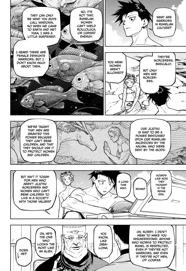 Jujutsu Kaisen Modulo Manga Chapter 11 page 10 - Cultural Exchange scene