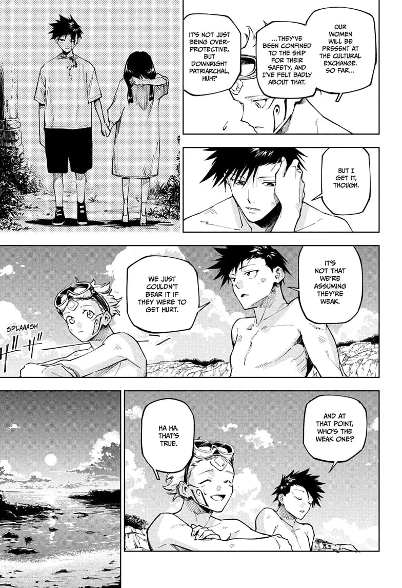 Jujutsu Kaisen Modulo Manga Chapter 11 page 11 - Cultural Exchange scene
