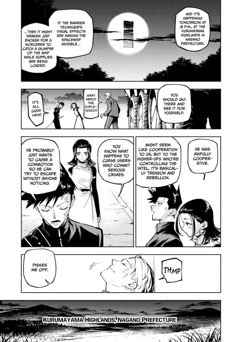 Jujutsu Kaisen Modulo Manga Chapter 2 page 15 - Deterrence scene