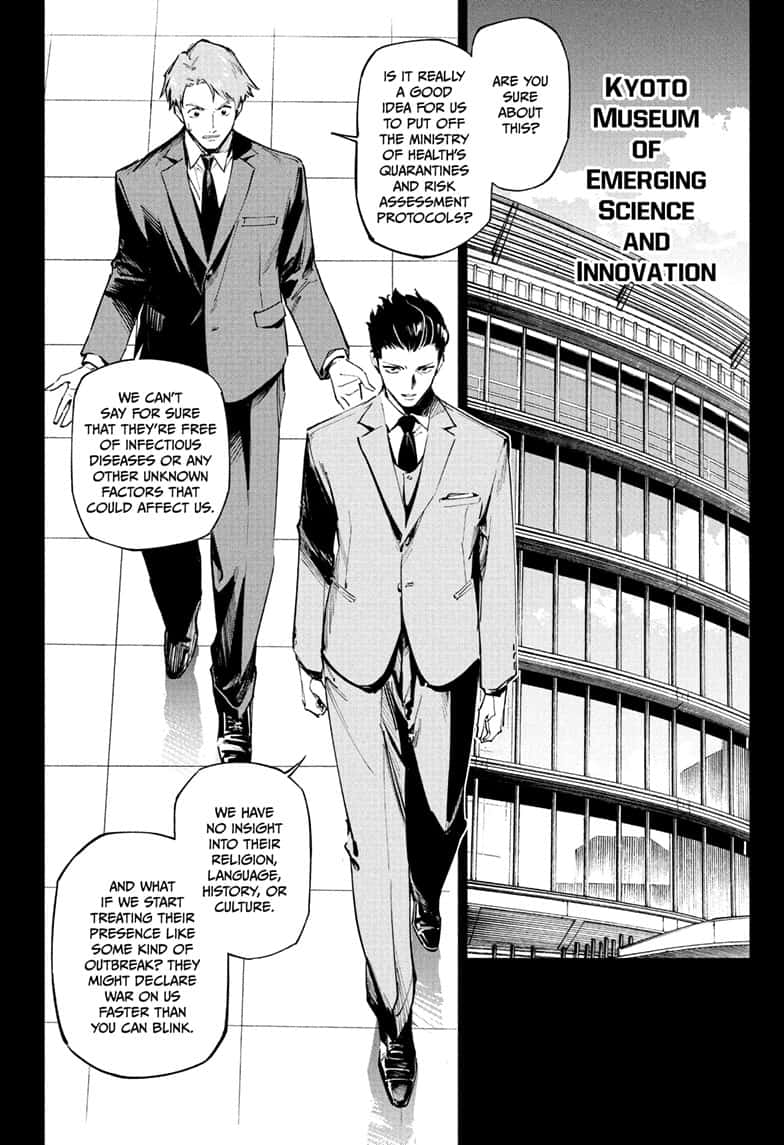 Jujutsu Kaisen Modulo Manga Chapter 2 page 2 - Deterrence scene