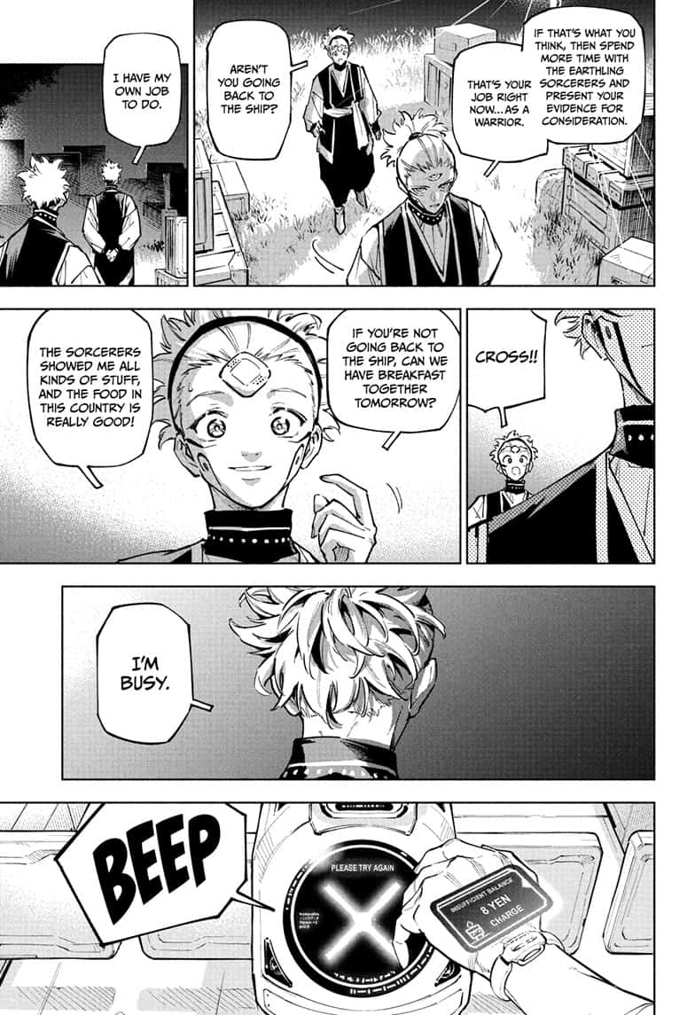 Jujutsu Kaisen Modulo Manga Chapter 2 page 22 - Deterrence scene