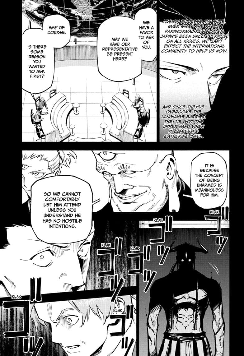Jujutsu Kaisen Modulo Manga Chapter 2 page 5 - Deterrence scene