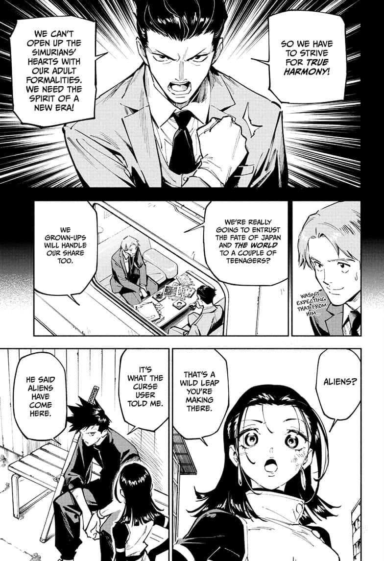 Jujutsu Kaisen Modulo Manga Chapter 2 page 9 - Deterrence scene