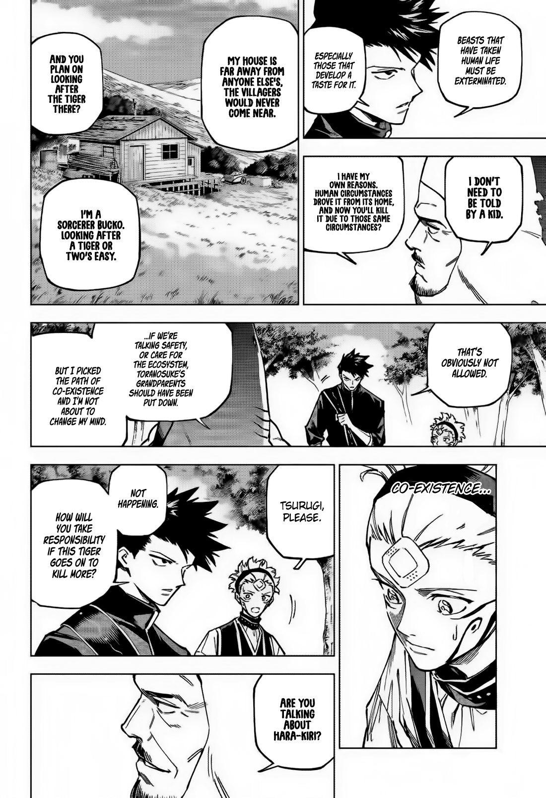 Jujutsu Kaisen Modulo Manga Chapter 3 page 11 - Swimming in the Forest scene