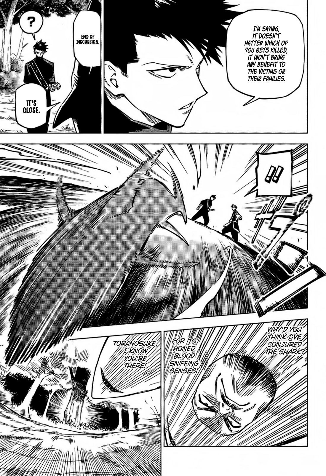 Jujutsu Kaisen Modulo Manga Chapter 3 page 12 - Swimming in the Forest scene