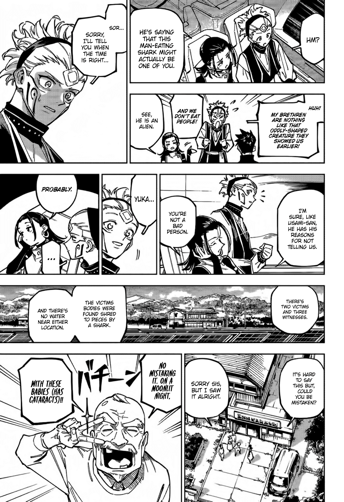 Jujutsu Kaisen Modulo Manga Chapter 3 page 3 - Swimming in the Forest scene