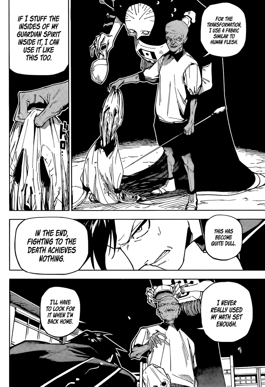 Jujutsu Kaisen Modulo Manga Chapter 5 page 17 - Senility scene