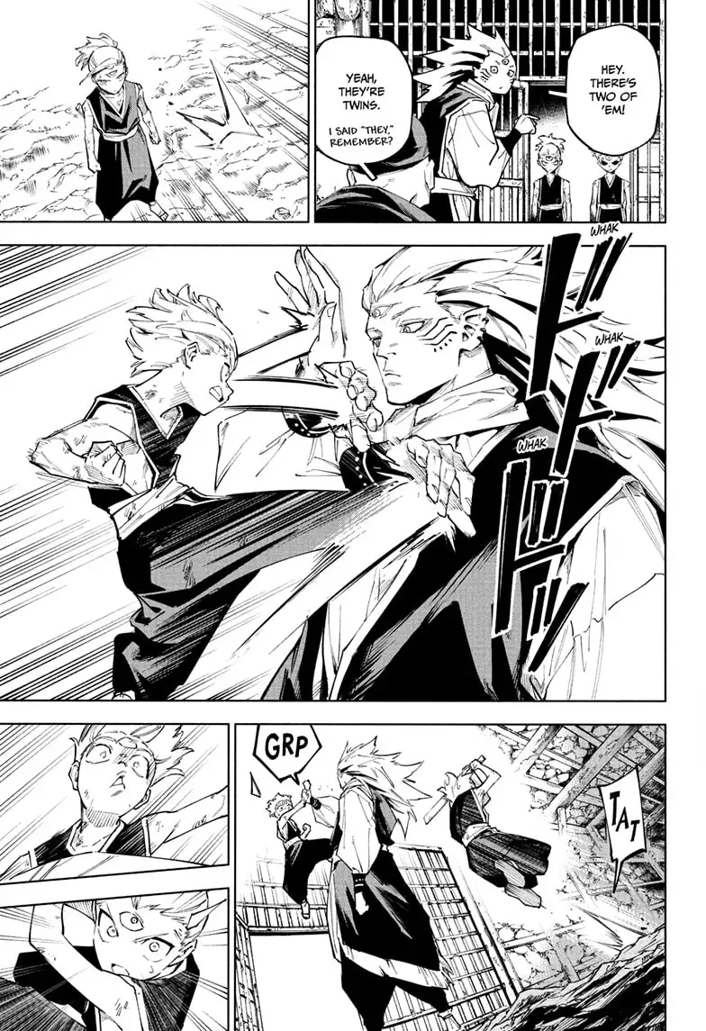 Jujutsu Kaisen Modulo Manga Chapter 8 page 3 - Dura Val, Bobbidi Mechika, Part 1 scene