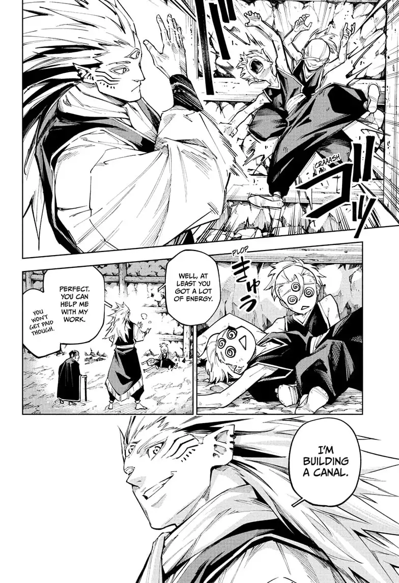 Jujutsu Kaisen Modulo Manga Chapter 8 page 4 - Dura Val, Bobbidi Mechika, Part 1 scene